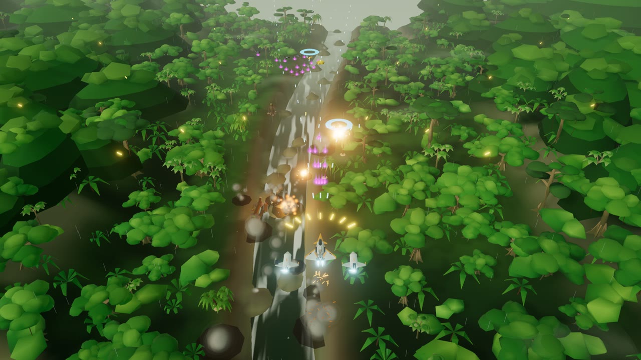 Gameplay from above: River Delta